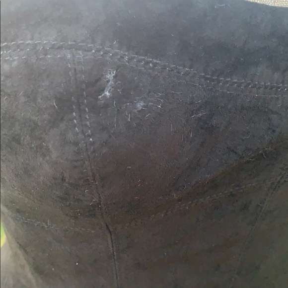 Bebe Suede Strapless Top - Picture 4 of 7